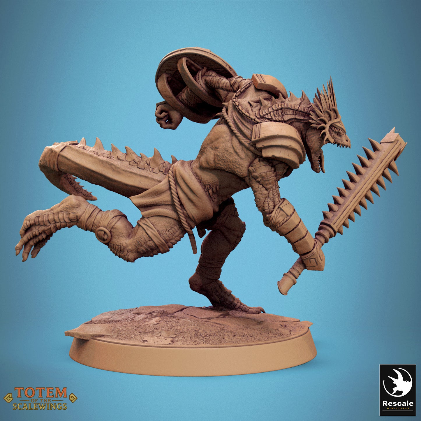 Lizardman Grimscale - Sword Run