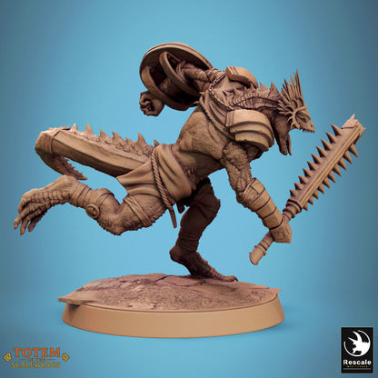 Lizardman Grimscale - Sword Run