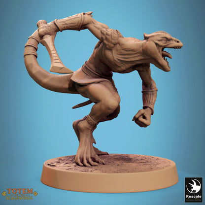 Lizardman Sneaky Murkborn - Knife Angry