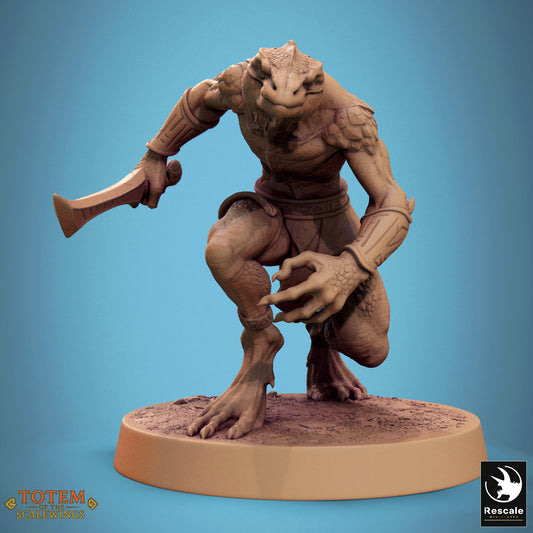 Lizardman Sneaky Murkborn - Knife Stab