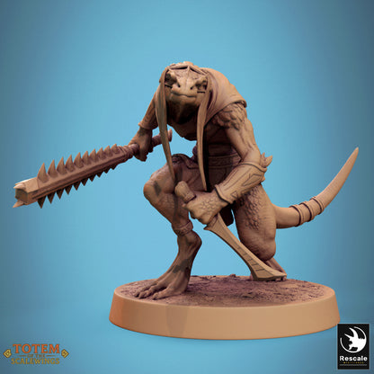 Lizardman Sneaky Murkborn - Sword Knife Look