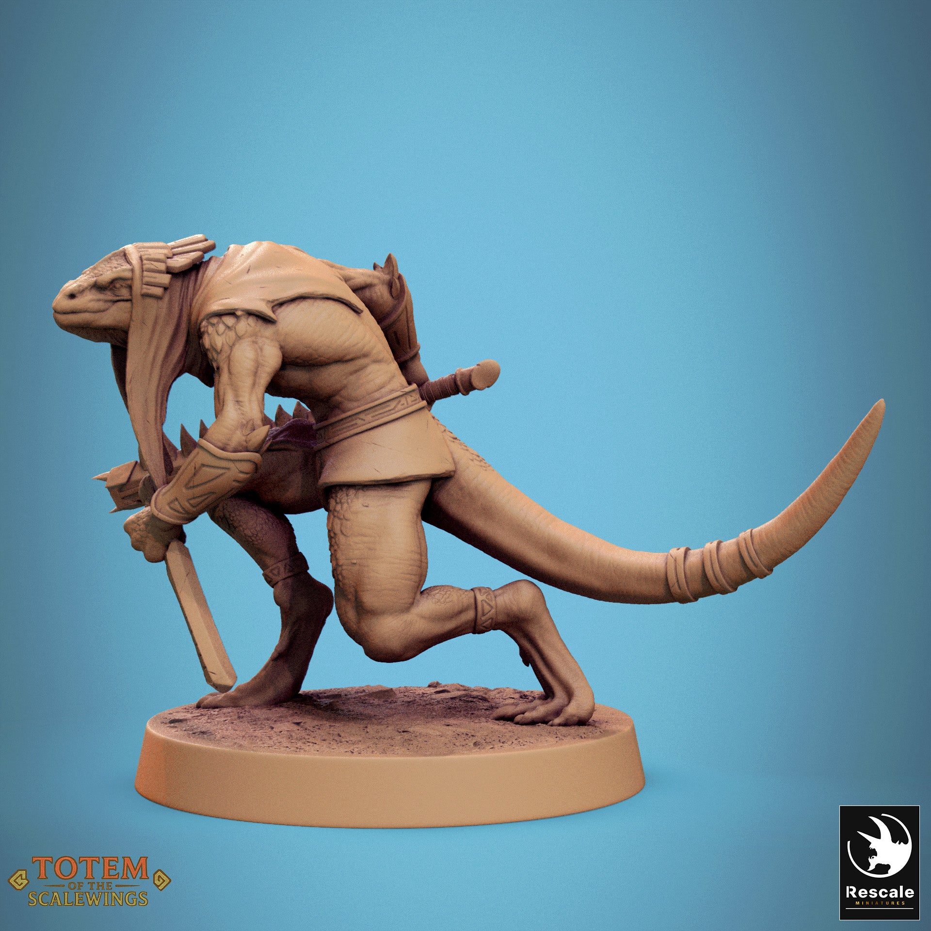 Lizardman Sneaky Murkborn - Sword Knife Look