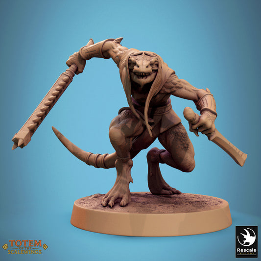 Lizardman Sneaky Murkborn - Sword Knife Ready