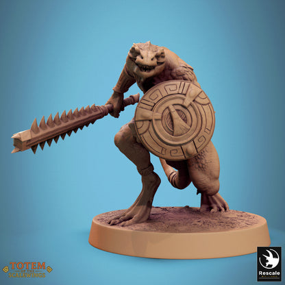 Lizardman Sneaky Murkborn - Sword Shield Walk