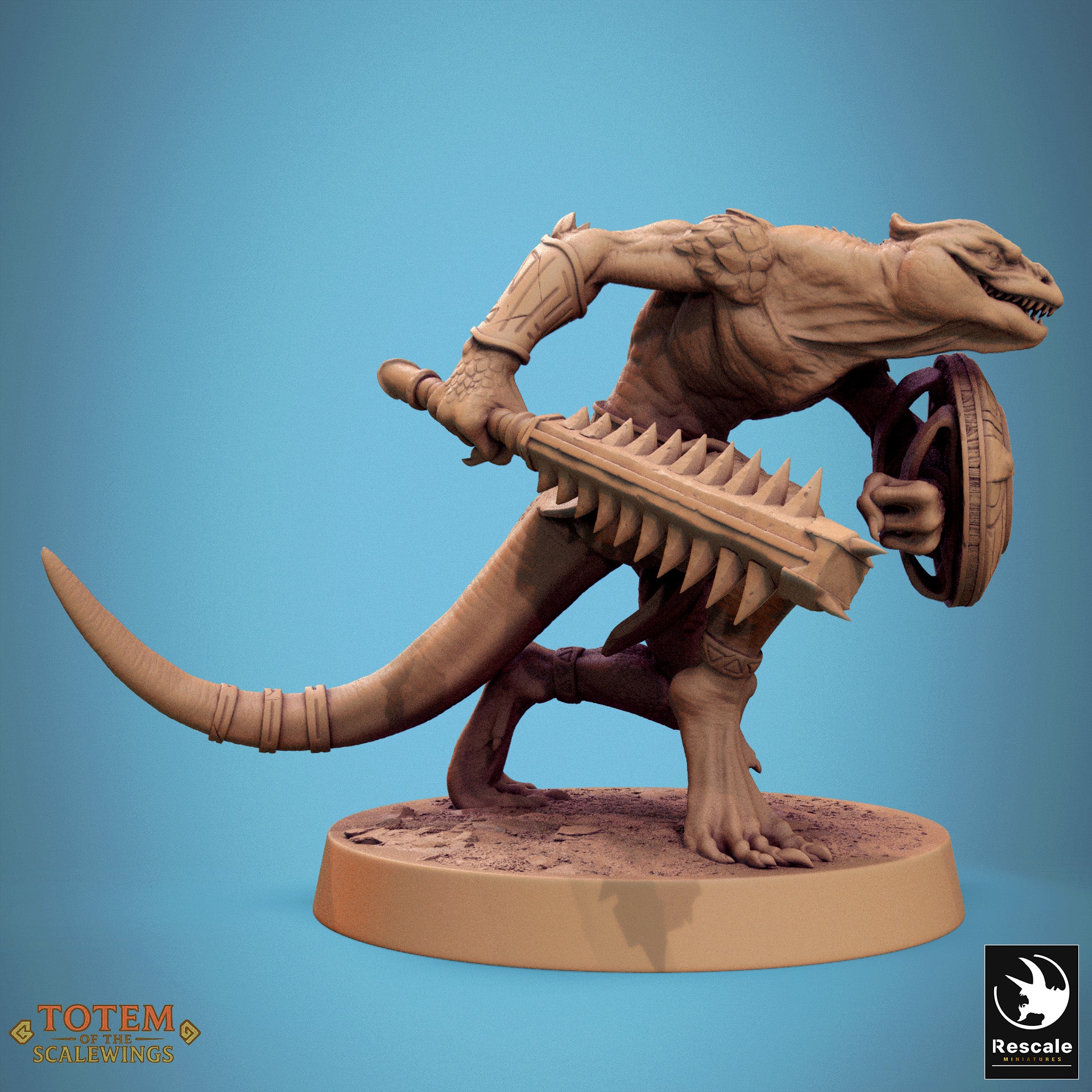 Lizardman Sneaky Murkborn - Sword Shield Walk