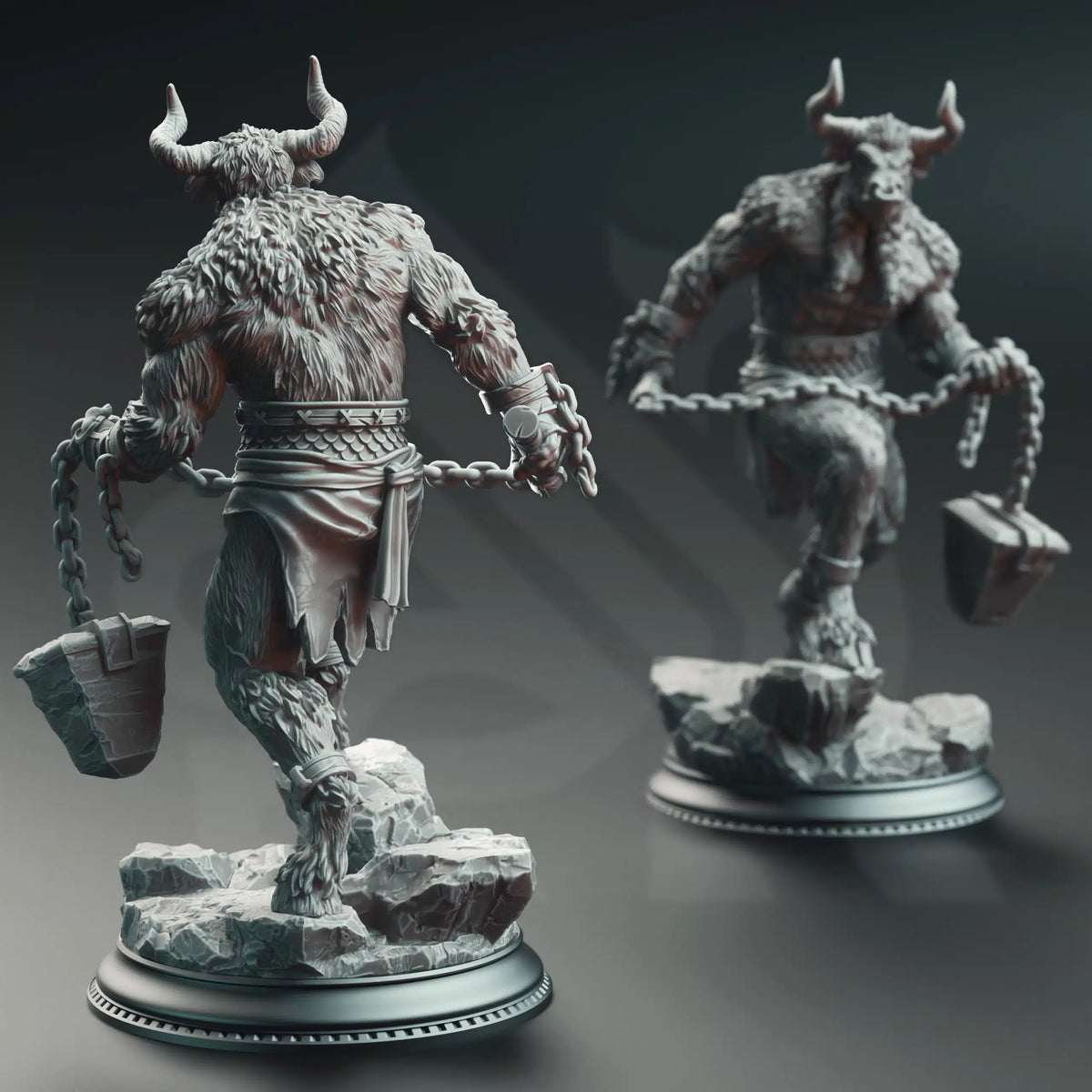 Labyrinth Chain Minotaur with Chain – Mini Marvels