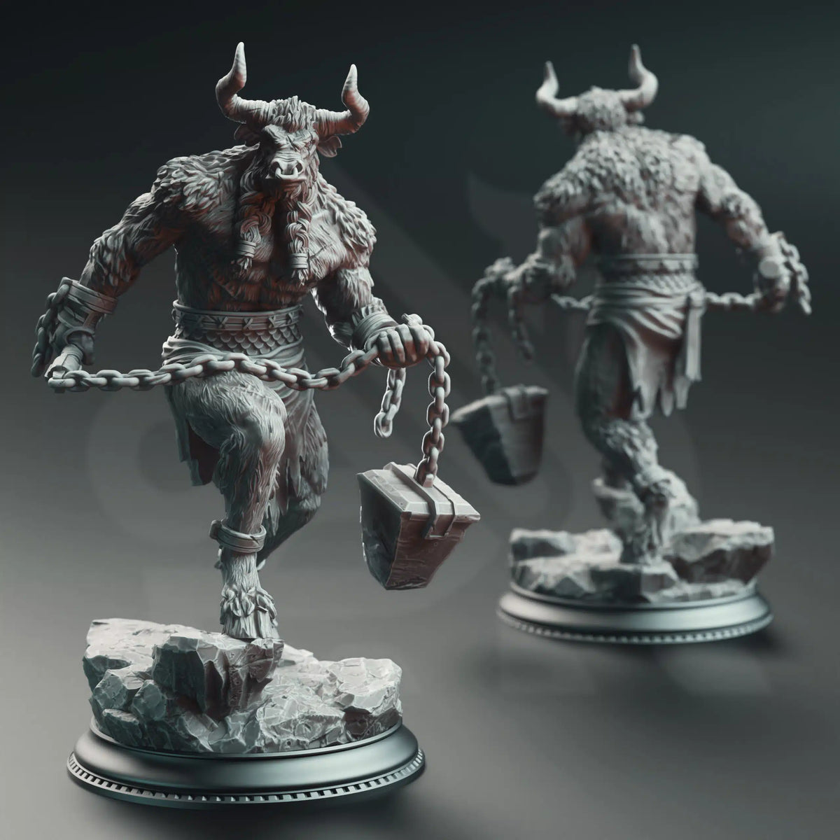 Labyrinth Chain Minotaur with Chain – Mini Marvels