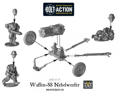 German Heer 150mm Nebelwerfer 41
