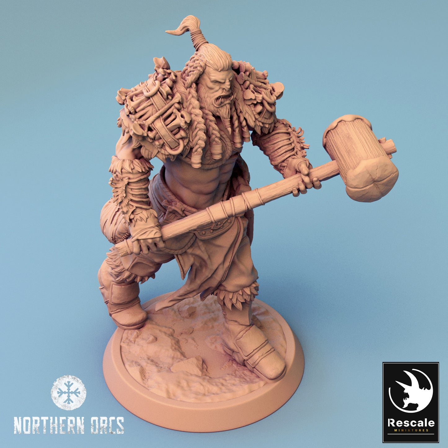 Orc Soldier - Mallet Ready