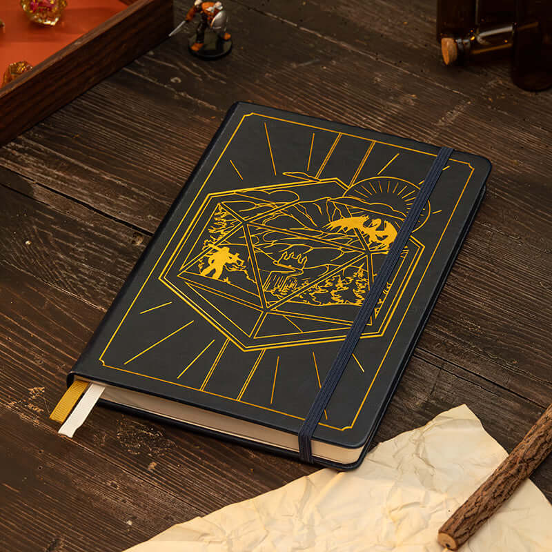 DnD 5e Player Journal - Black