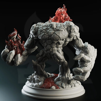The Three Faces – Lava Golem