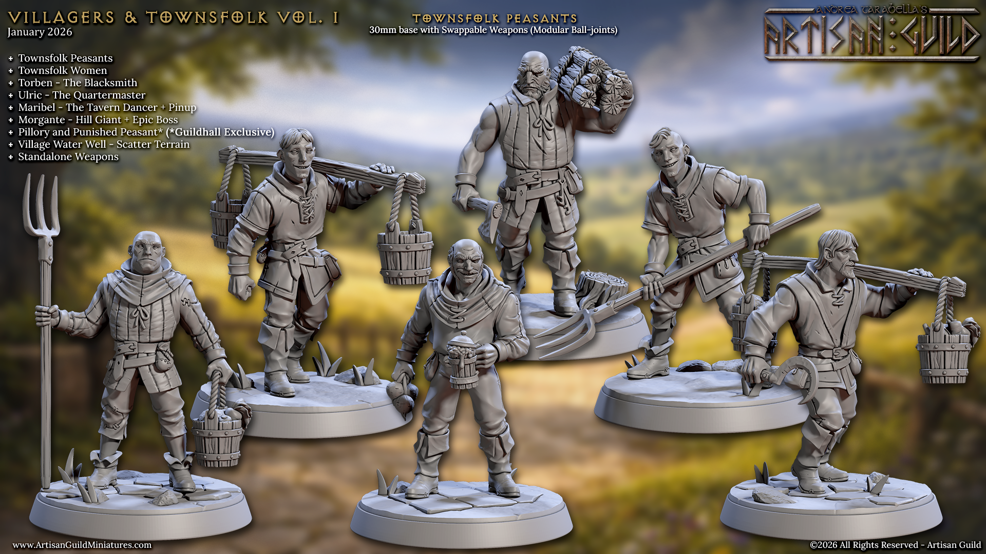 Townsfolk Peasants