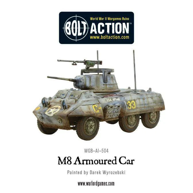 M8/M20 Greyhound-Pfadfinderwagen