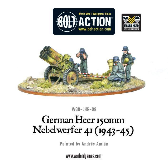 German Heer 150mm Nebelwerfer 41