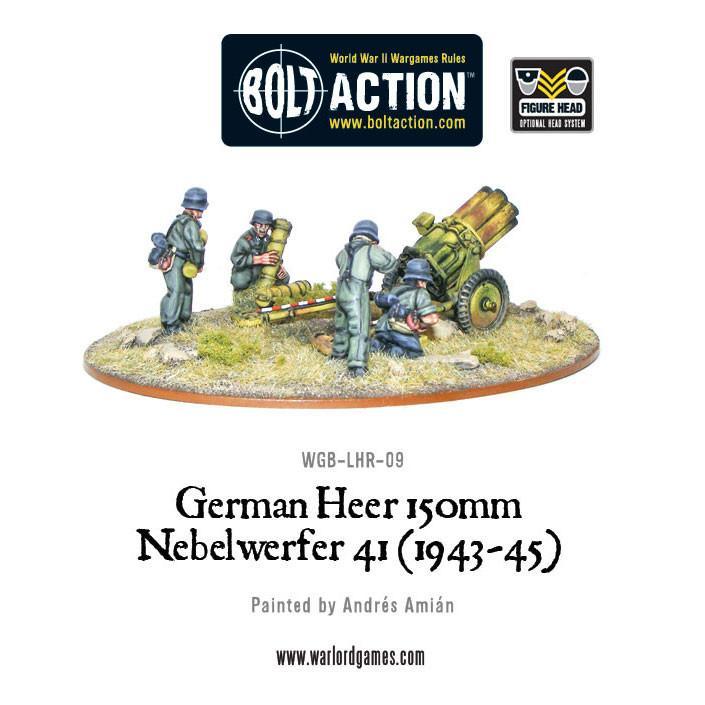German Heer 150mm Nebelwerfer 41