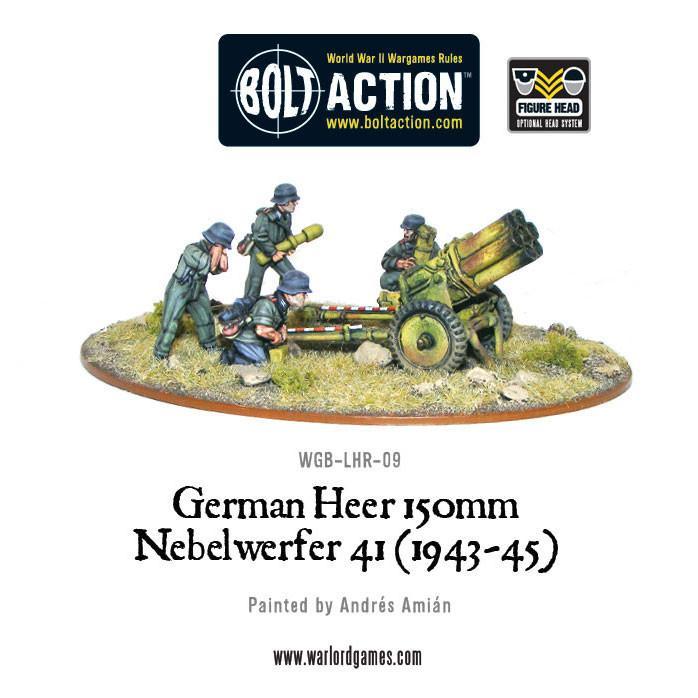 German Heer 150mm Nebelwerfer 41
