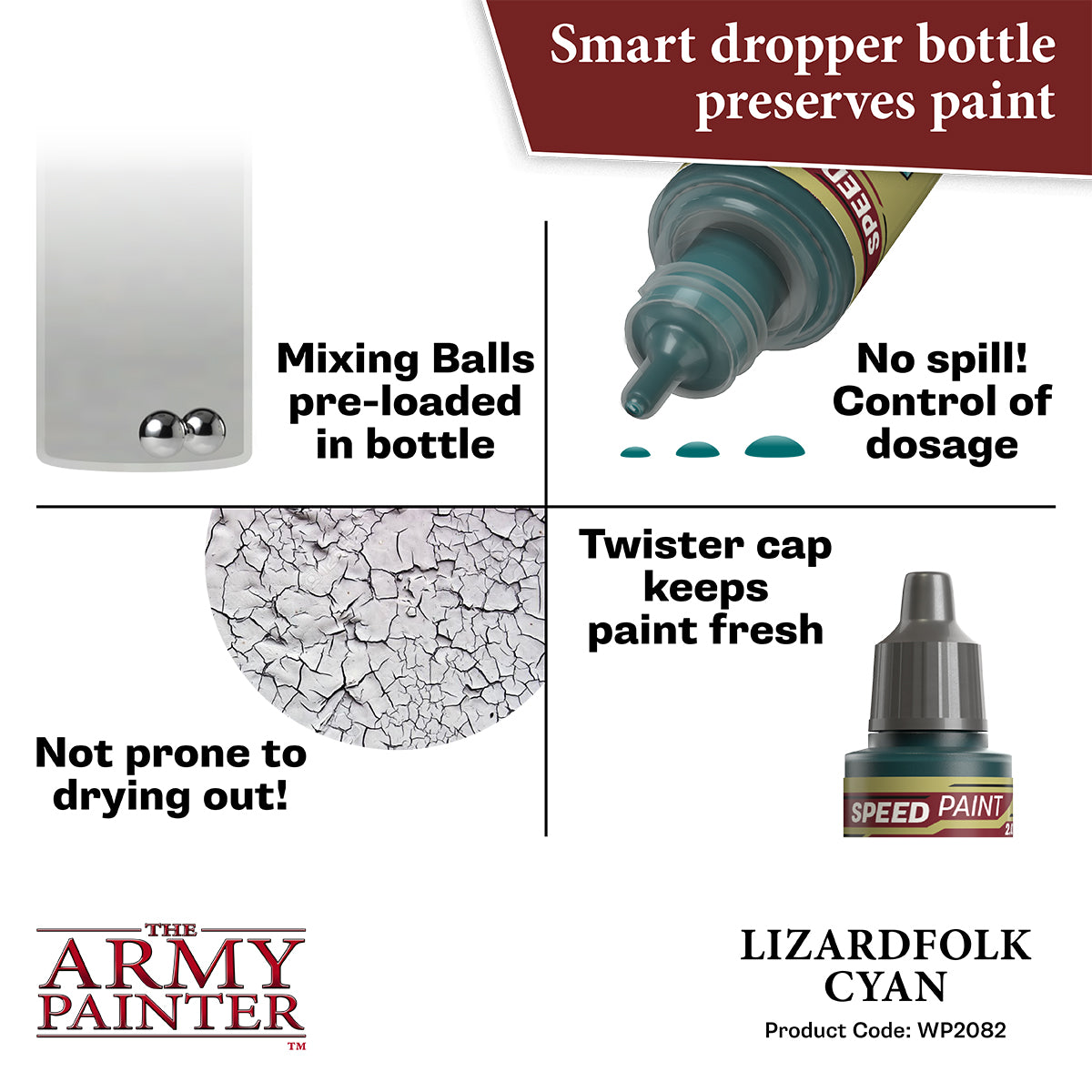 Speedpaint Lizardfolk Cyan – 18 ml