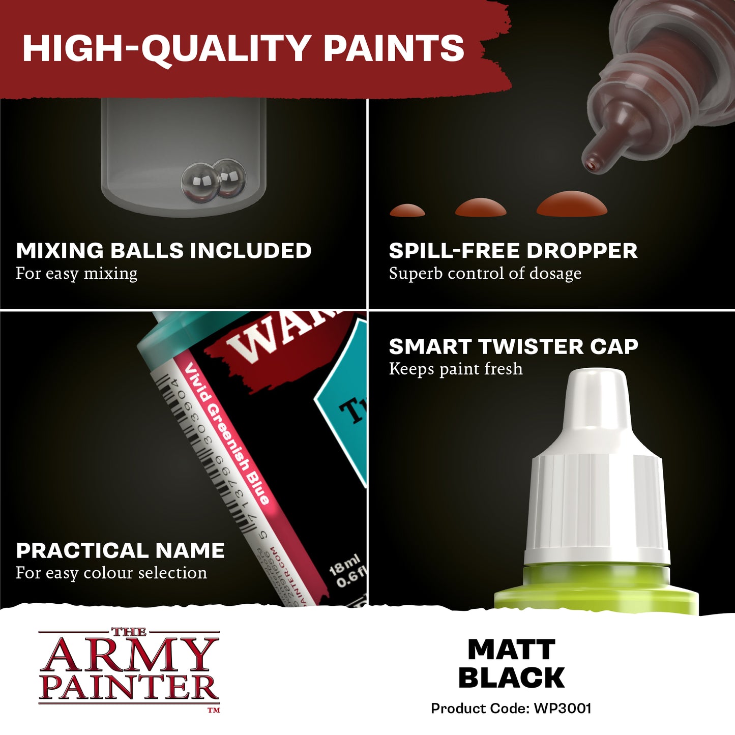 Warpaints Fanatic Matt Black