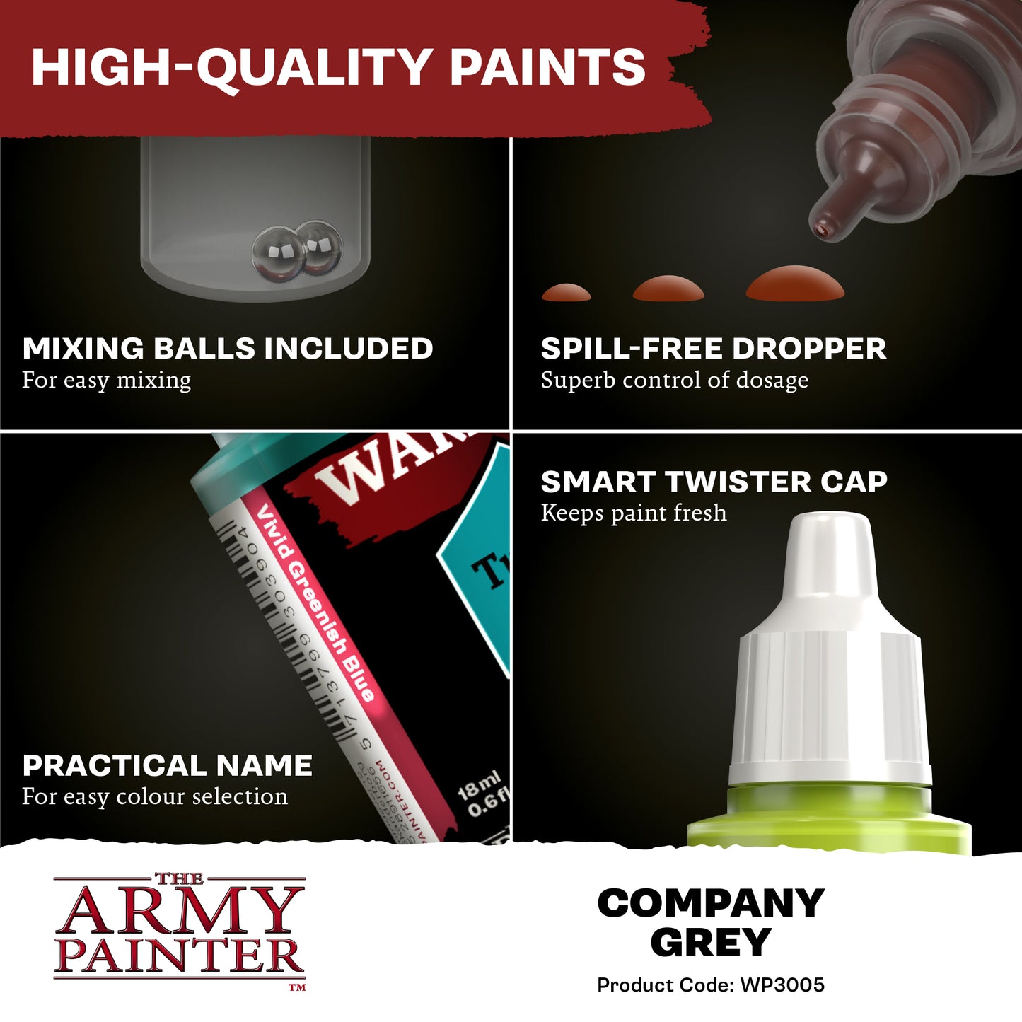 Warpaints Fanatic Company Gray