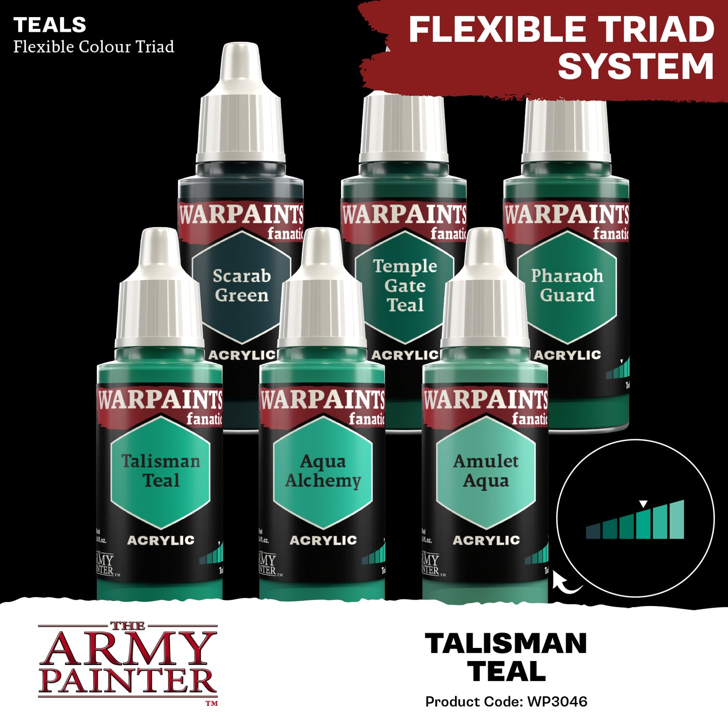 Warpaints Fanatic Talisman Teal