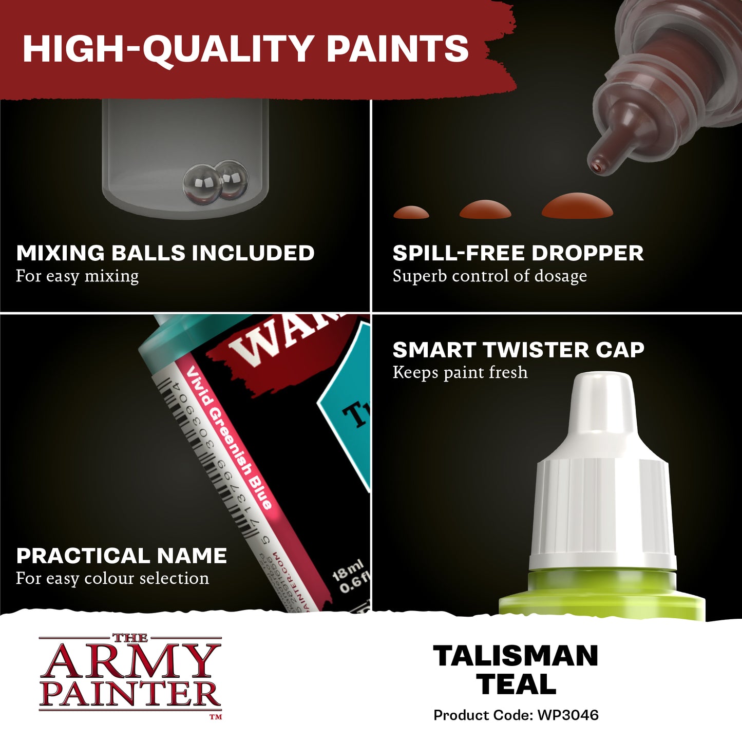 Warpaints Fanatic Talisman Teal