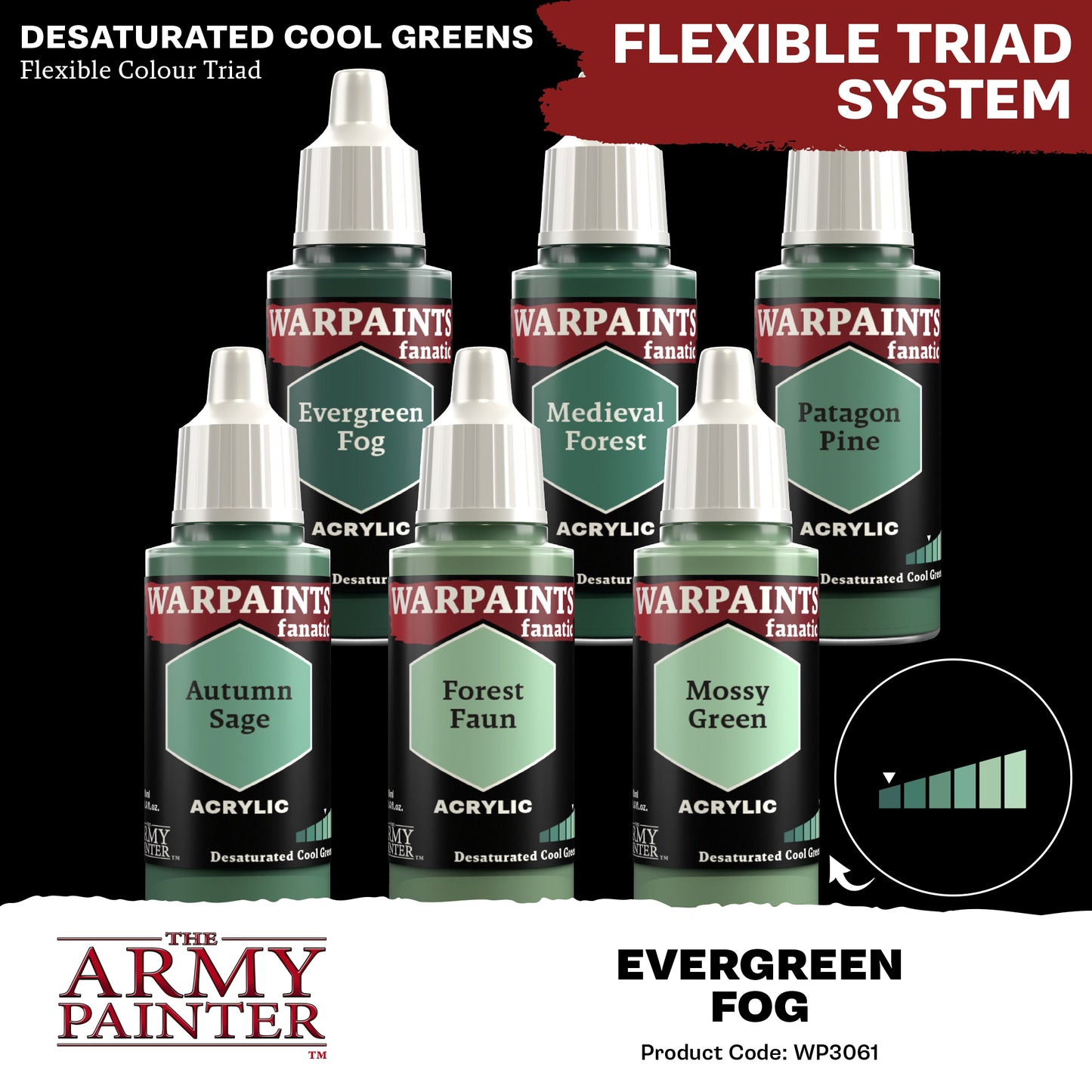 Warpaints Fanatic Evergreen Fog