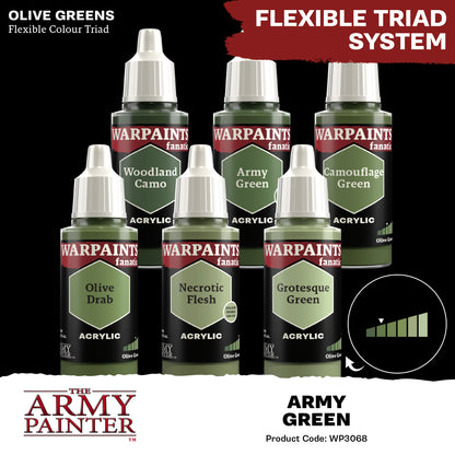 Warpaints Fanatic Army Green