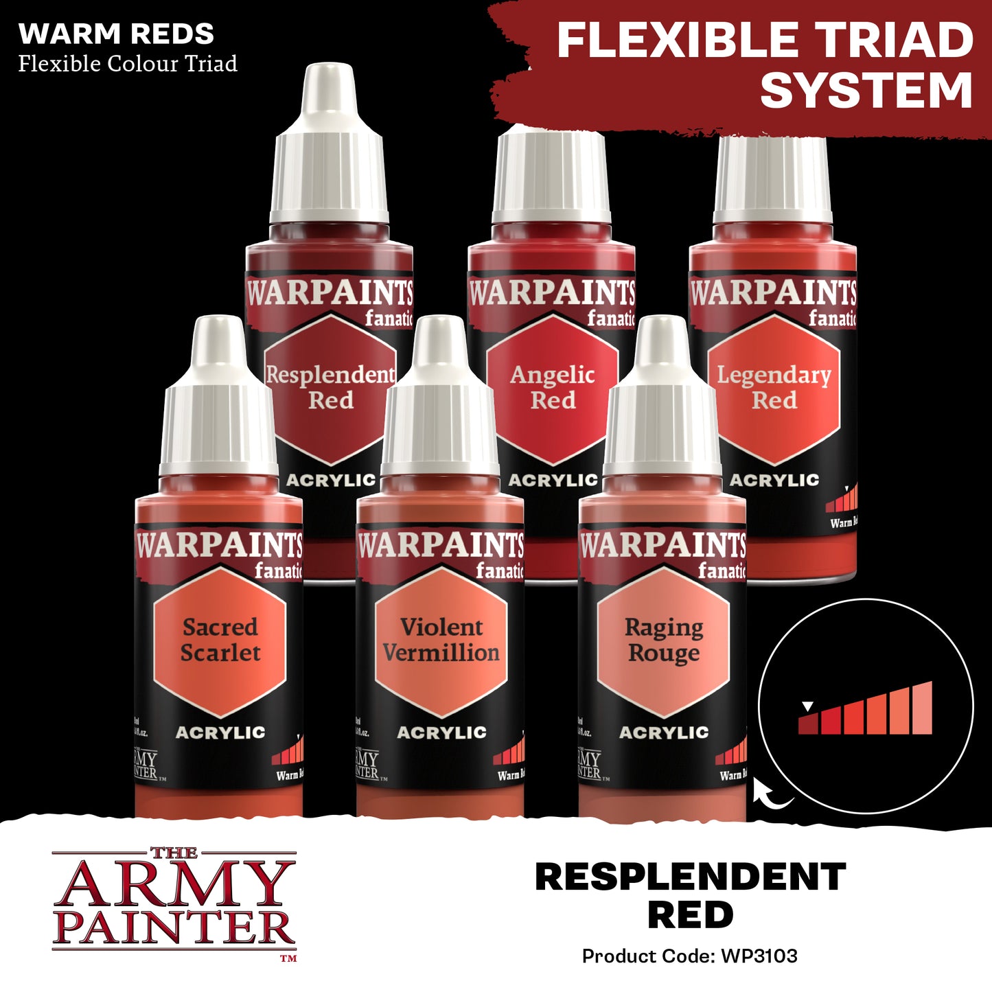 Warpaints Fanatic Resplendent Red