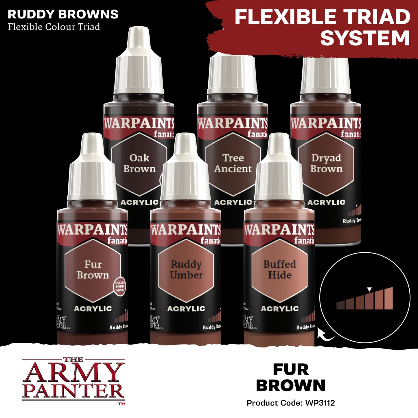 Warpaints Fanatic Fur Brown