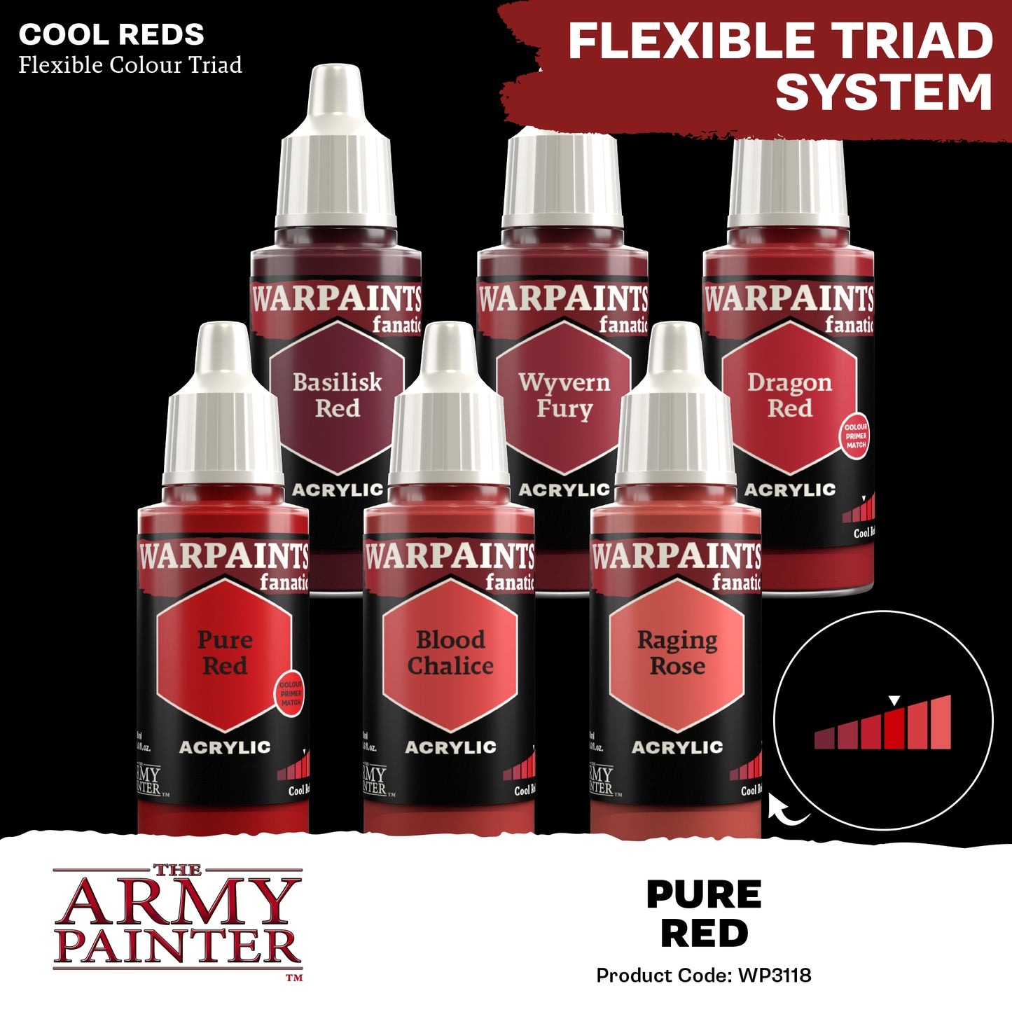 Warpaints Fanatic Pure Red