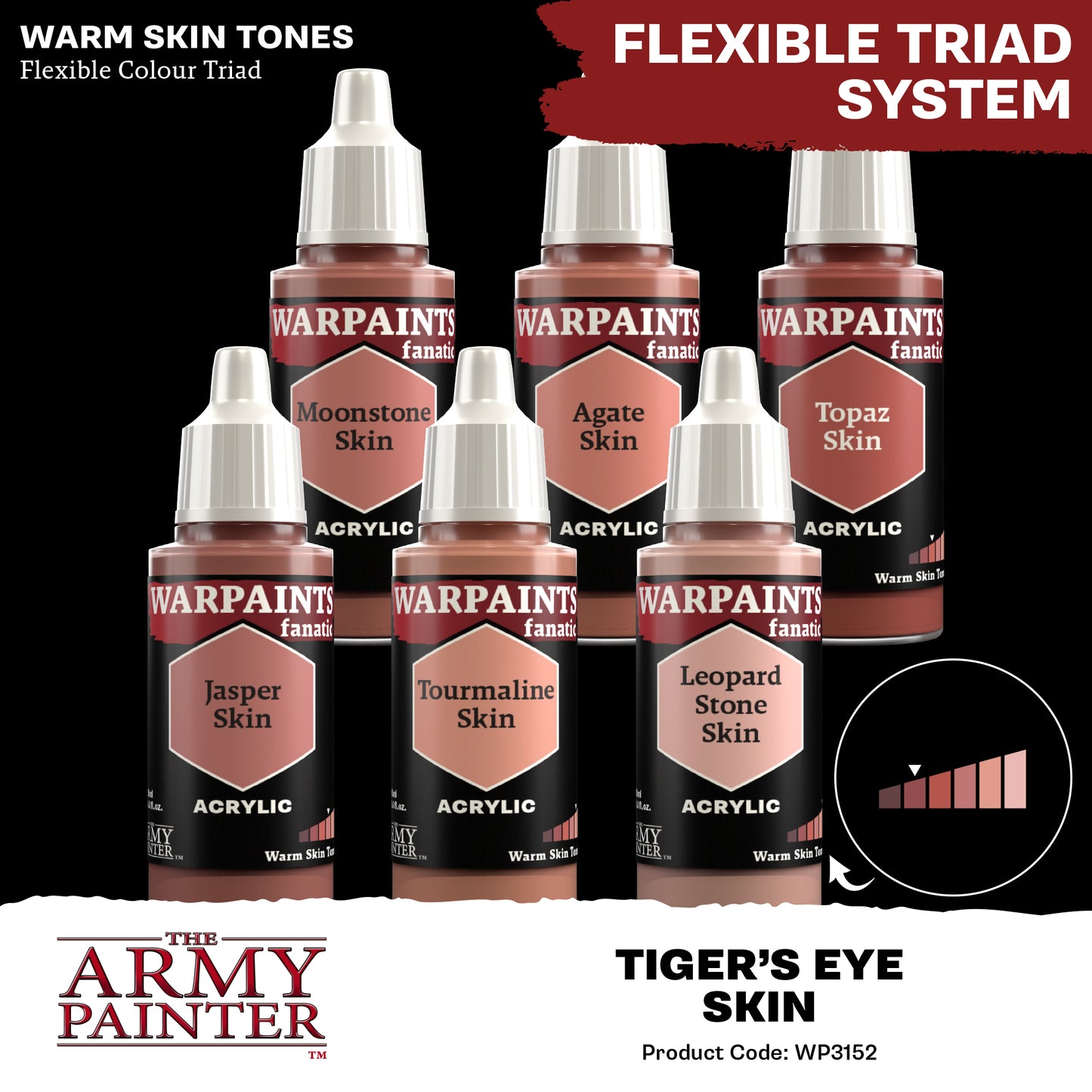 Warpaints Fanatic Tiger's Eye Skin