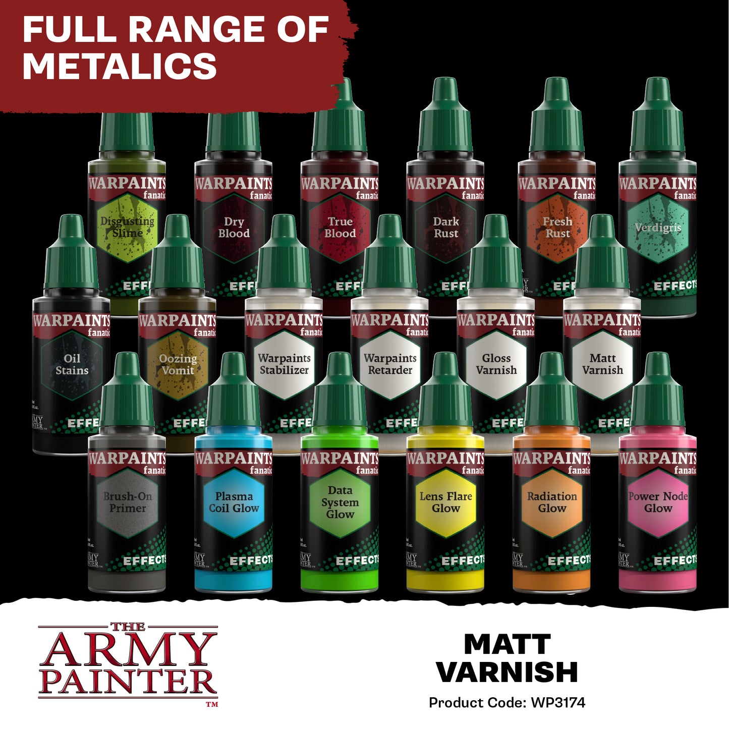 Warpaints Fanatic Matt Varnish