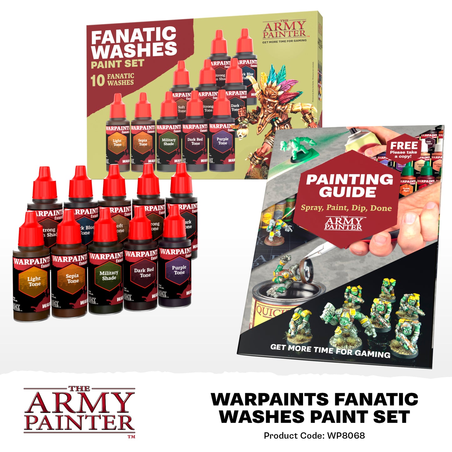 Warpaints Fanatic Washes Paintset