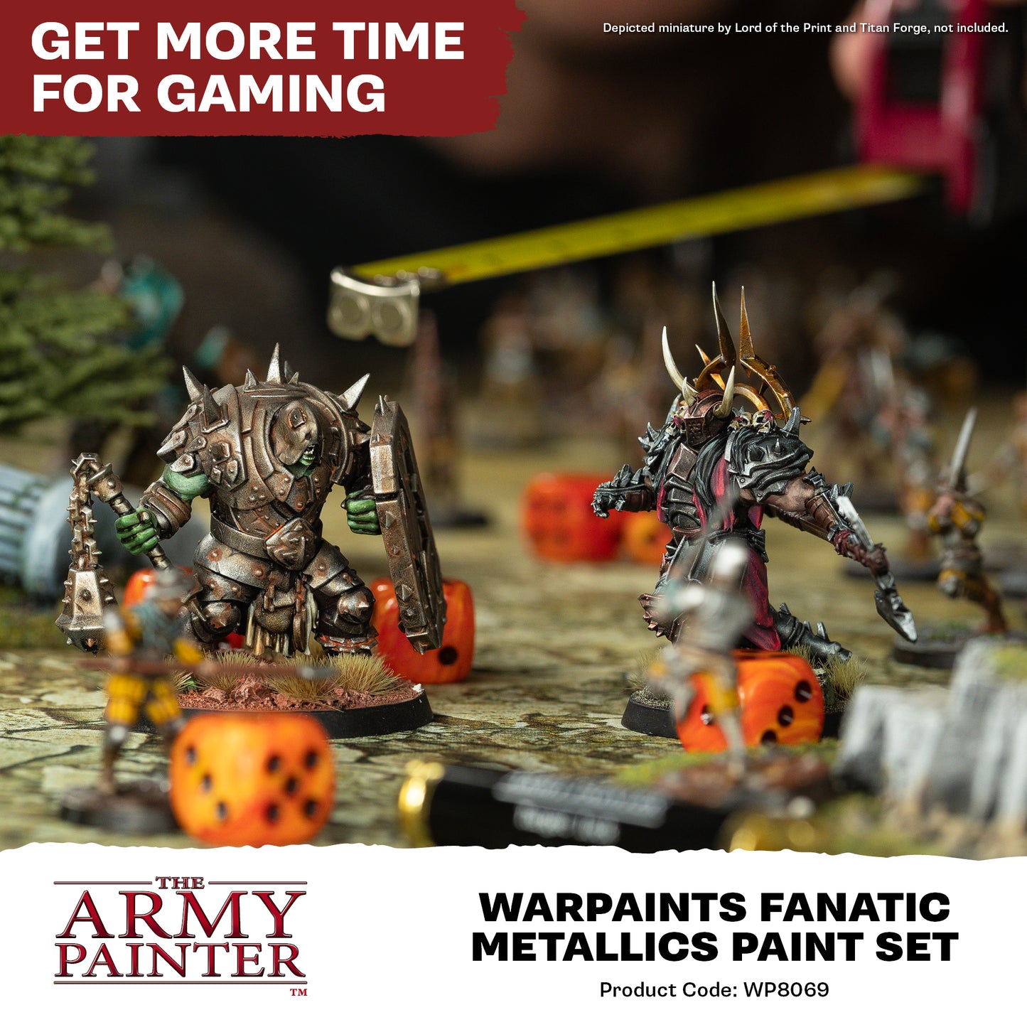 Warpaints Fanatic Metallics Paintset