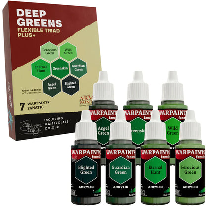 Warpaint Fanatic Triad PLUS - Deep Greens