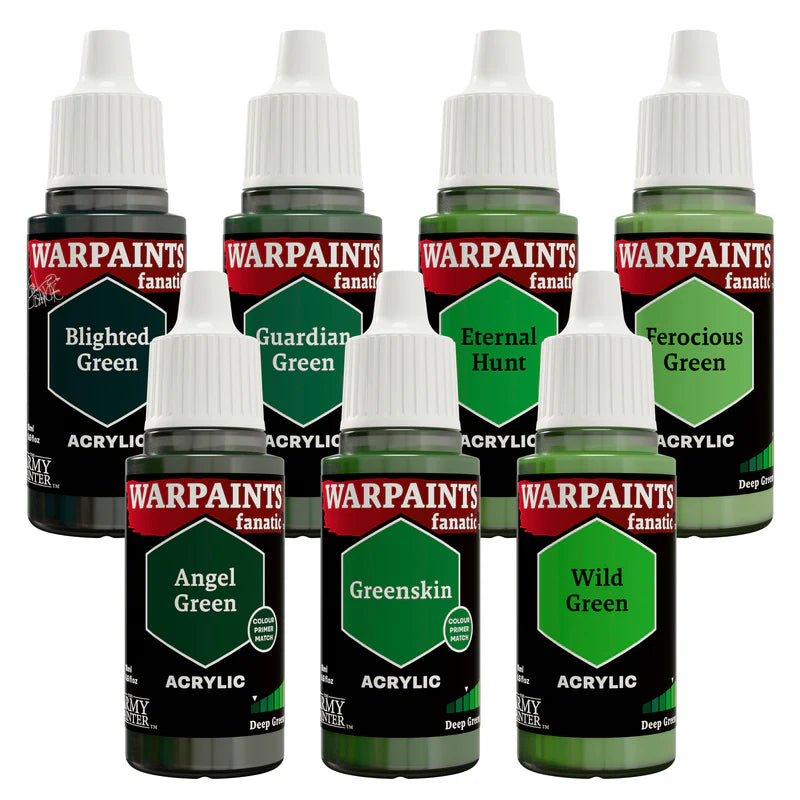 Warpaint Fanatic Triad PLUS - Deep Greens