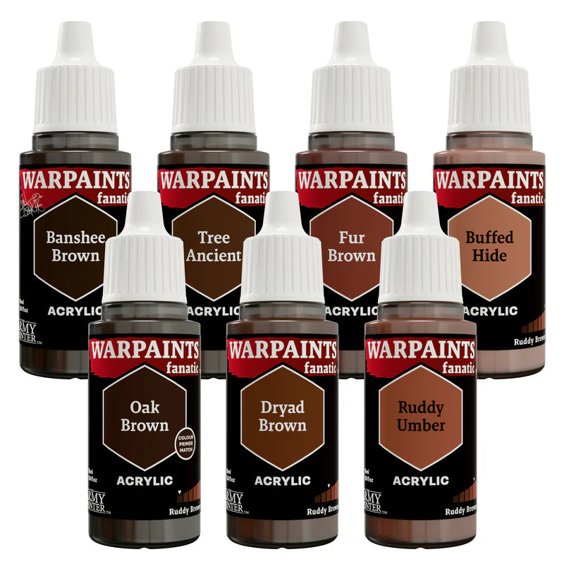 Warpaint Fanatic Triad PLUS - Ruddy Browns