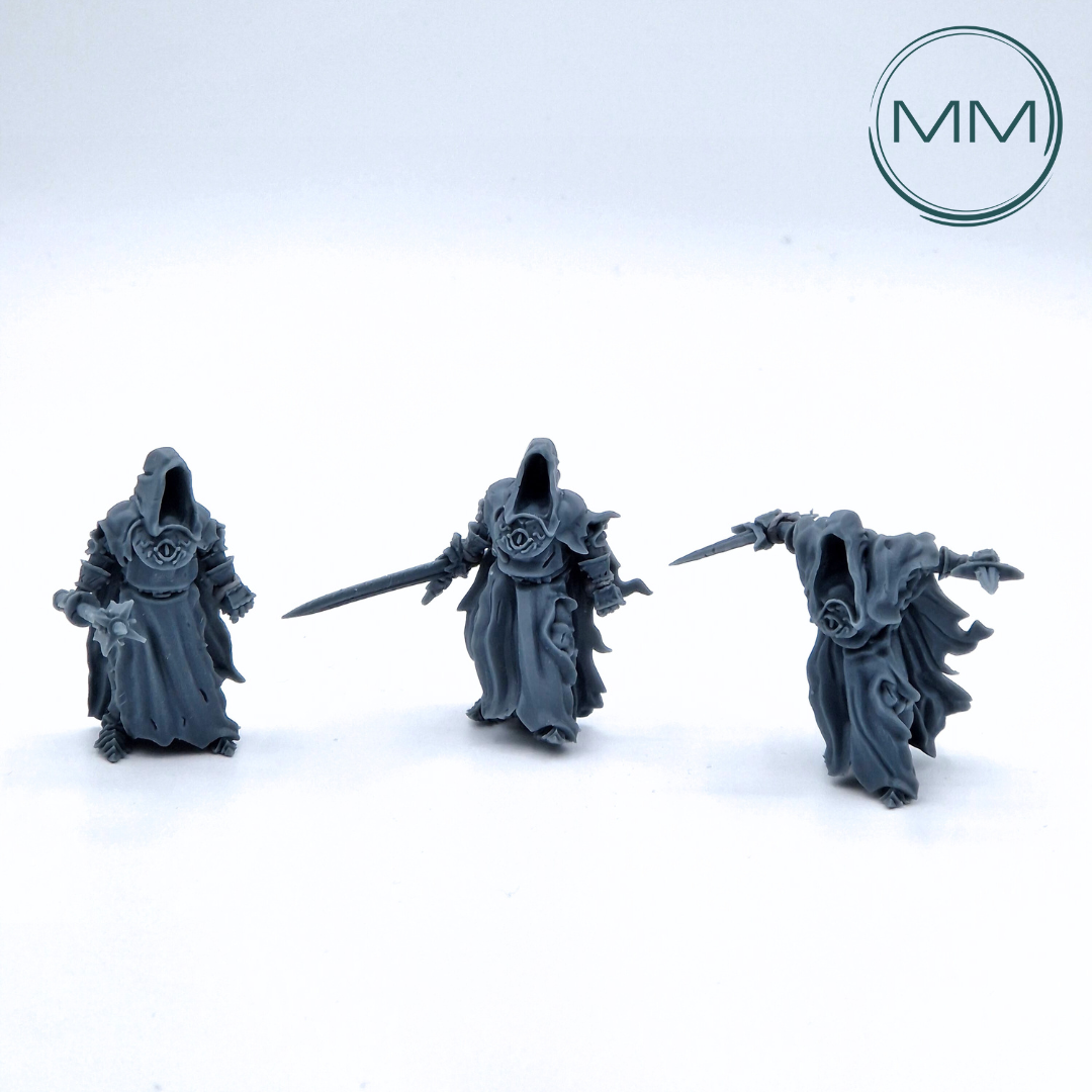 Wraith Lords on foot – Mini Marvels