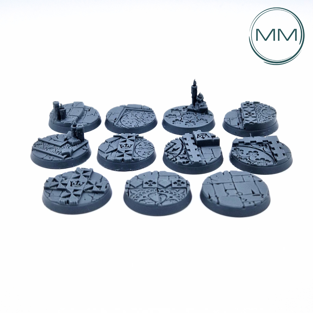 Marvel Mini Base 32mm Temple Base - 10x – Mini Marvels