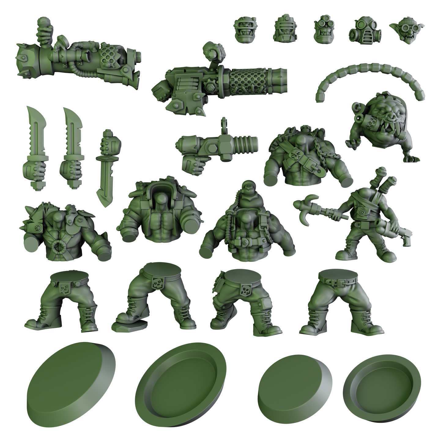 Black Orks Mob 2