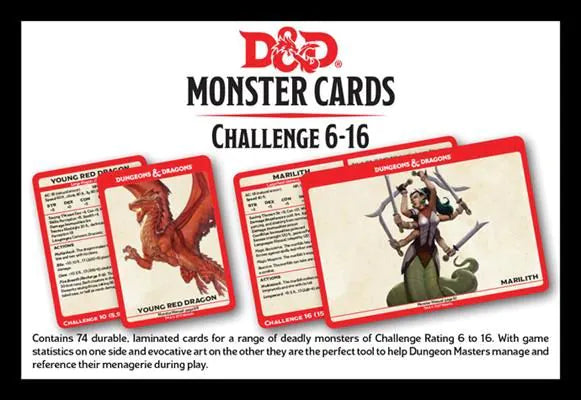 D&D Monster Deck: CR 6-16