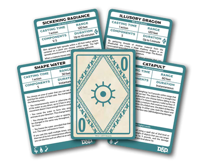 D&D Spellbook Cards: Xanathars