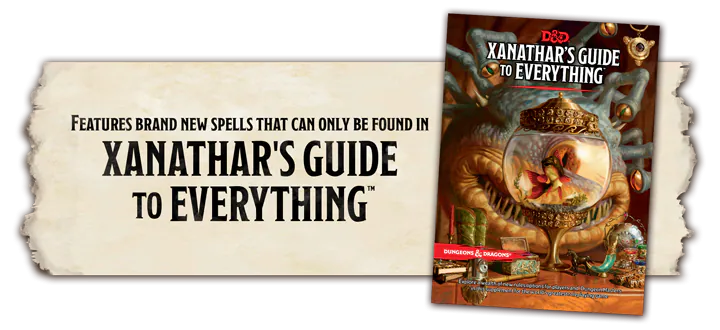 D&D Spellbook Cards: Xanathars