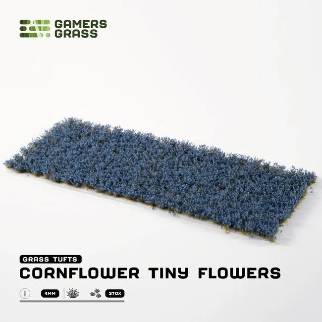 Poppy Cornflower Flowers 4mm