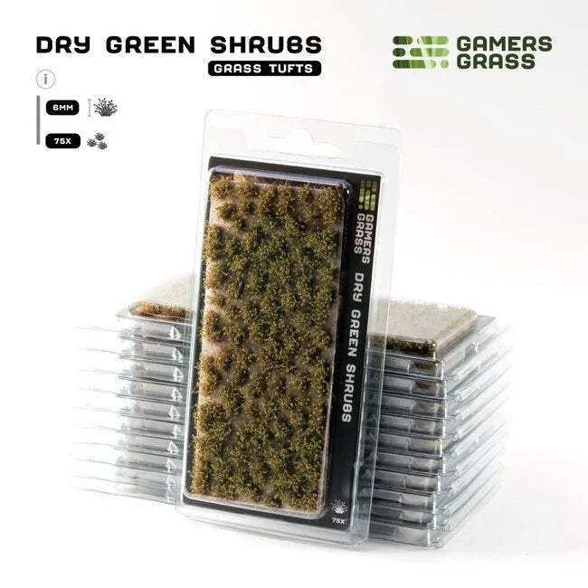Dry Green Shrubs 6mm
