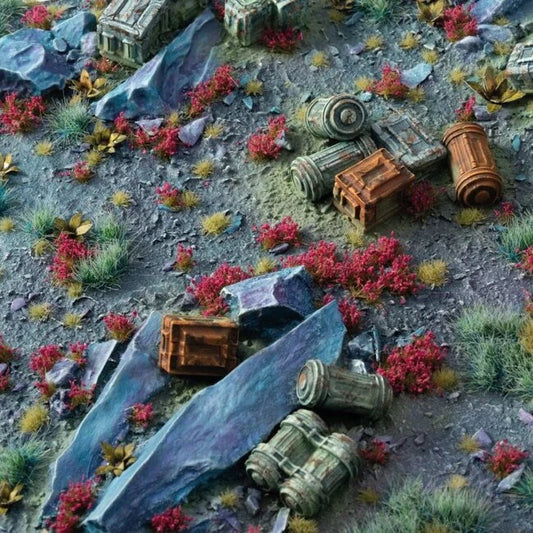Garnet Tulip Tiny Flowers 4mm