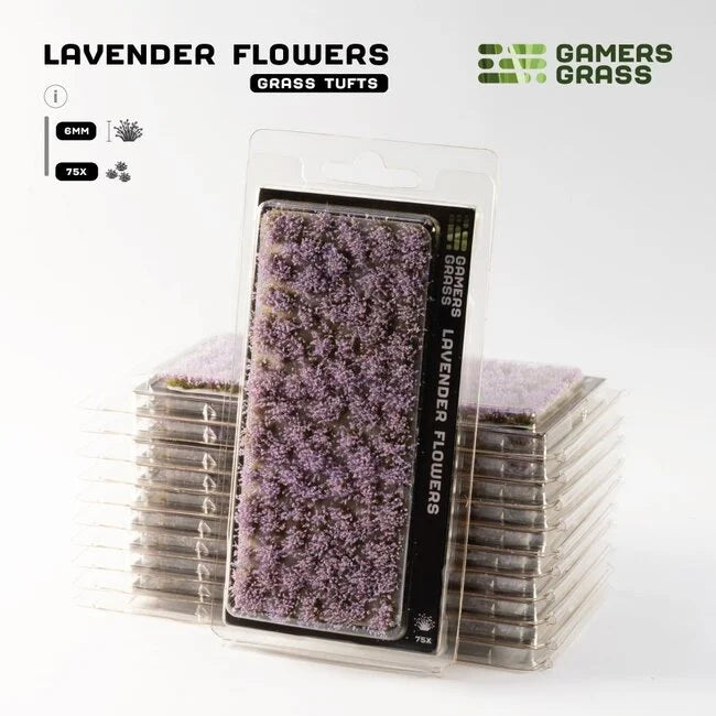 Lavender Flowers 6mm