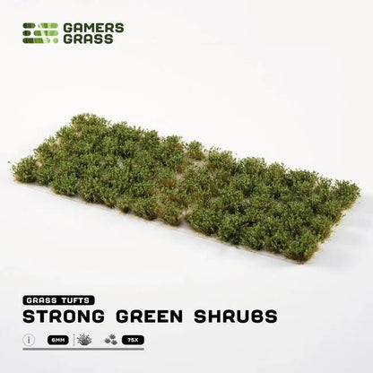 Strong Green Shrubs 6mm