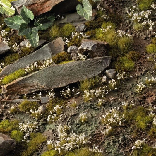 White Lily Tiny Flowers 4mm