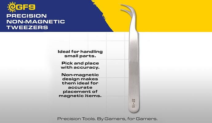 Precision Non-Magnetic Tweezers